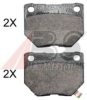 A.B.S. 36719 OE Brake Pad Set, disc brake